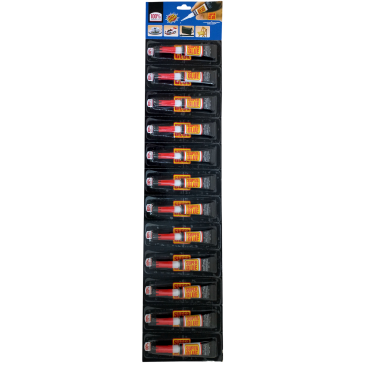 Клей 100% Super Glue 3гр, планшет-12 шт